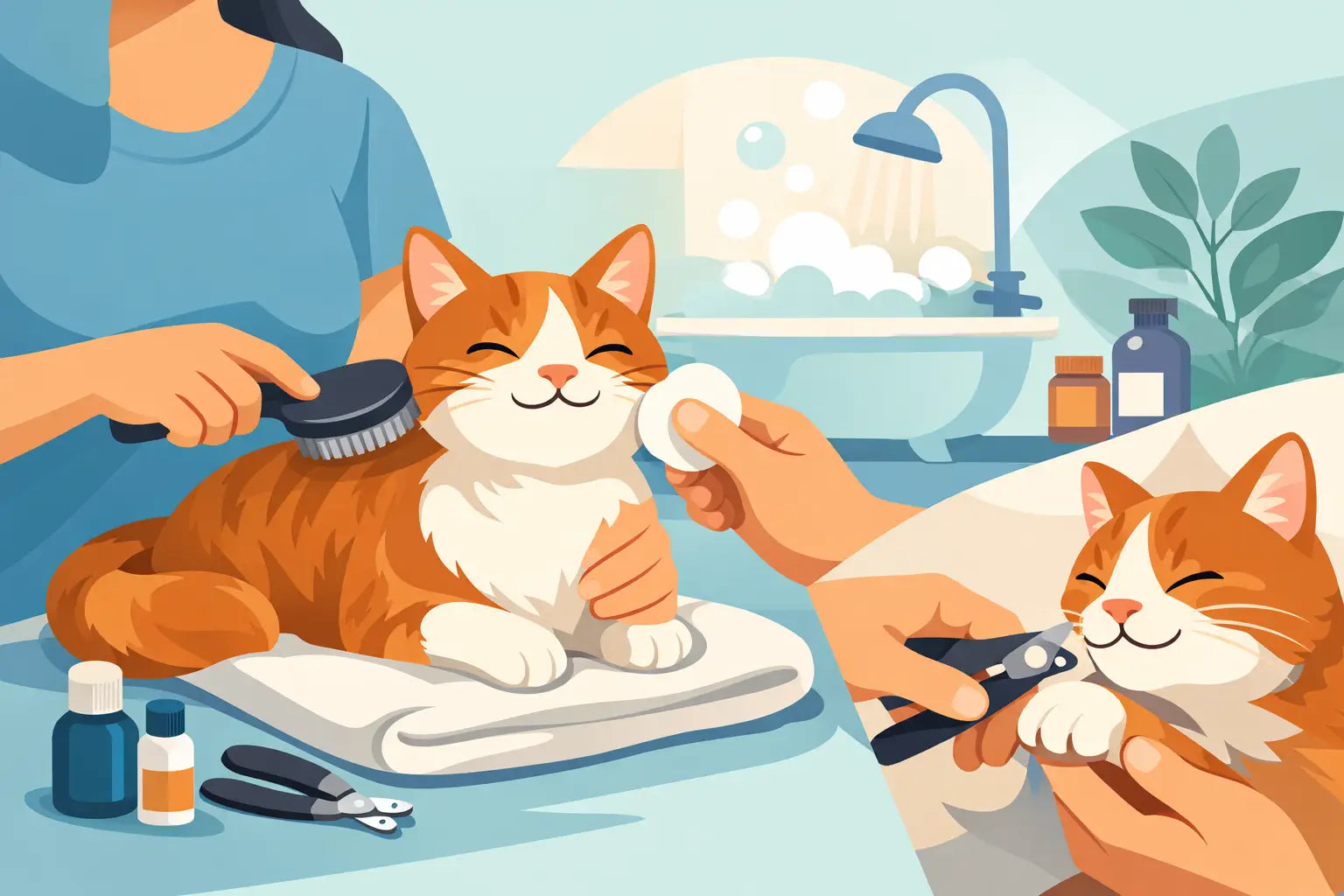 How to Groom a Cat at Home Without the Drama